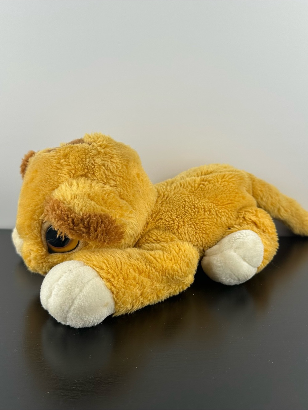 Vintage 1993 Simba Lion King Plush Stuffed Animal 12" Floppy Mattel